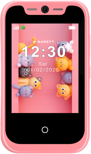 Smartfon Garett OneKid 48MB/16GB NanoSIM Pink (ONEKID_PHONE_PINK) - obraz 4