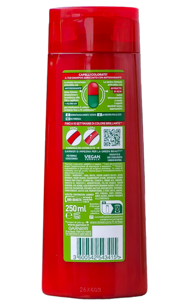 Шампунь для волосся захист кольору для фарбованого волосся FRUCTIS sh. color resist new 250 мл. - изображение 2