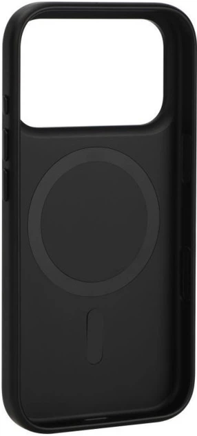 Etui Evelatus Premium MagSafe Sandstone do Apple iPhone 17 Pro Czarne (EVEAPP17PPMSSB) - obraz 2