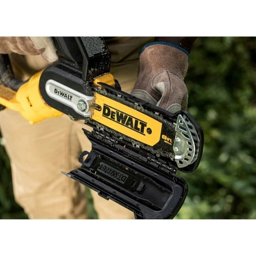 Ланцюгова пила DeWALT міні, 18 XR Li-ion 5Ah, безщіткова, шина 20 см (DCMPS520P1) DeWALT DCMPS520P1 991187 - Фото 11 Ланцюгова пила DeWALT міні, 18 XR Li-ion 5Ah, безщіткова, шина 20 см (DCMPS520P1) DeWALT DCMPS520P1 991187 - зображення 11