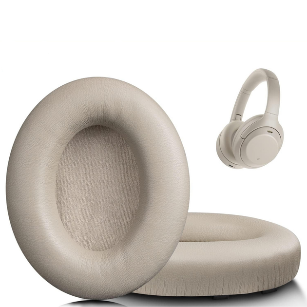 Амбушури для Sony 1000XM3 Beige - зображення 6