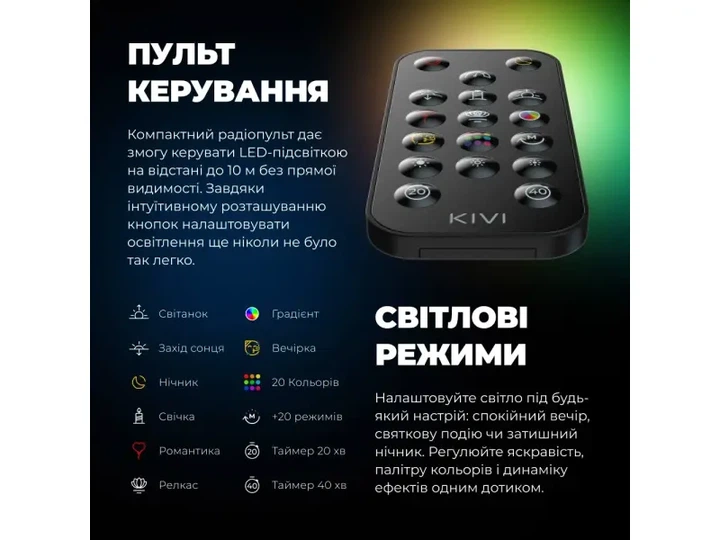 Настінне кріплення Kivi AlumiGlow TV Mount - Фото 12 Настінне кріплення Kivi AlumiGlow TV Mount - зображення 12