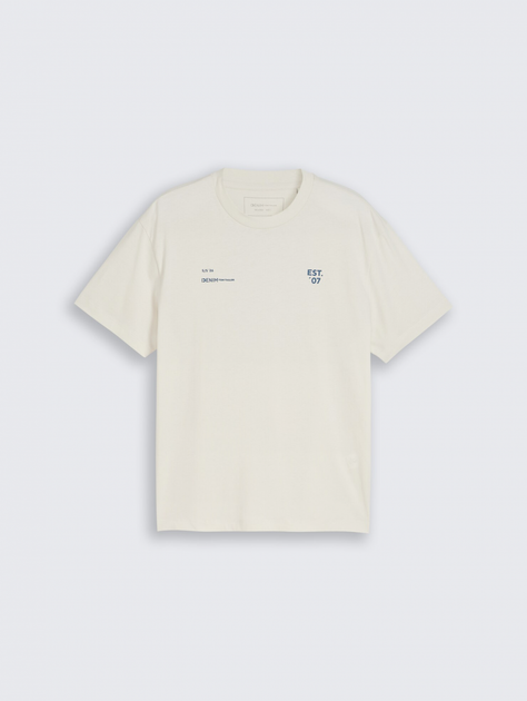 Футболка Tom Tailor Relaxed fit T-shirt with print M Білий 1050315-32257 - Фото 4 Футболка Tom Tailor Relaxed fit T-shirt with print M Білий 1050315-32257 - изображение 4