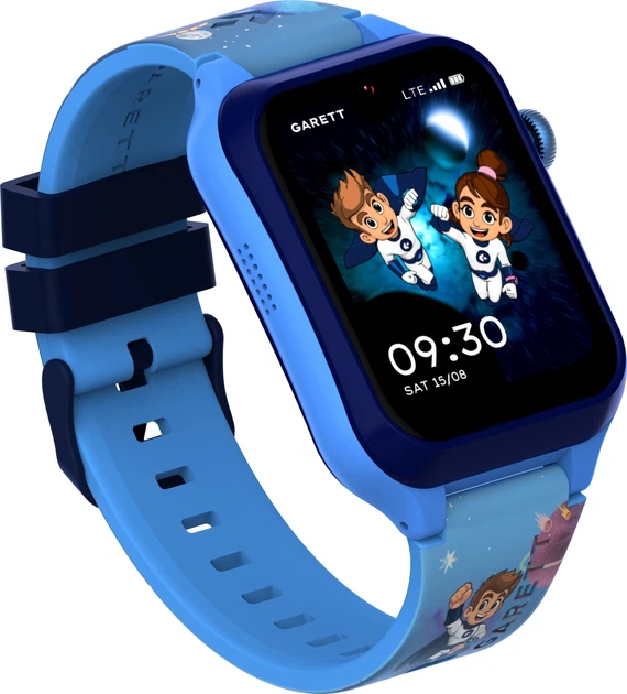 Smartwatch dla dzieci Garett Kids Essa 2 AI 4G Blue (ESSA_2_BLUE) - obraz 3