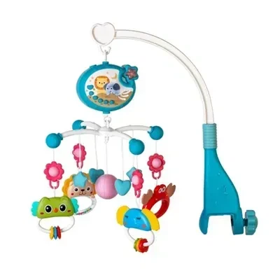 Іграшка-мобіль музичний Baby Team 8563 Різнокольоровий shop (4824428085632) - Фото 2 Іграшка-мобіль музичний Baby Team 8563 Різнокольоровий shop (4824428085632) - зображення 2