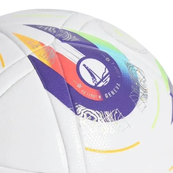 Футбольний м'яч Adidas Womens Konektis League розмір 5, біло-фіолетовий - зображення 2
