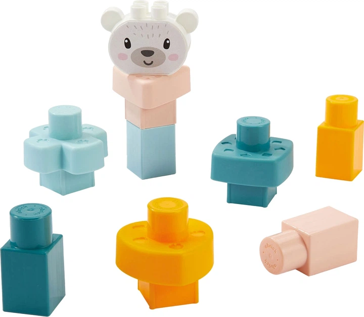 Zabawka Ecoiffier edukacyjny domek-sorter z misiem 11 elementów 1430527 (3280250079149) - obraz 4