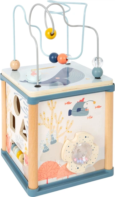 Іграшка Small Foot дерев'яний моторний сортер Підводний світ 5в1 5410566 (4020972119100) - Фото 3 Іграшка Small Foot дерев'яний моторний сортер Підводний світ 5в1 5410566 (4020972119100) - зображення 3