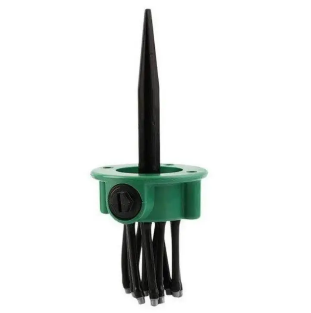 Умная система полива Multifunctional Sprinkler: садовый распылитель-дождеватель для газона на 360 градусов - изображение 2