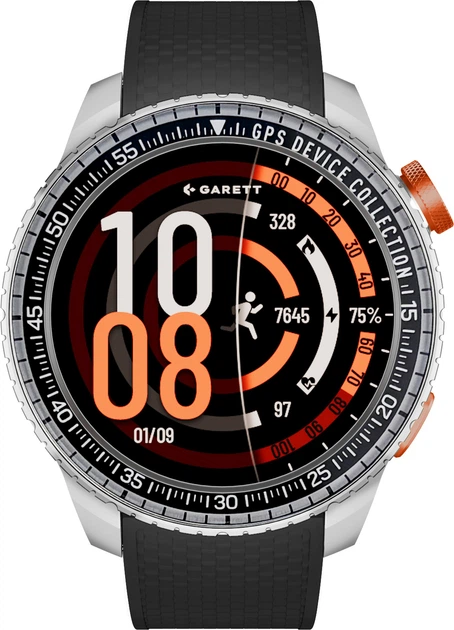 Смарт-годинник Garett Compass GPS Silver (COMPASS_GPS_SILVER) - зображення 7