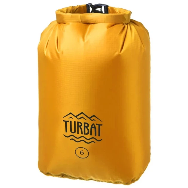 Гермомішок Turbat Germik 6L yellow жовтий - Фото 1 Гермомішок Turbat Germik 6L yellow жовтий - изображение 1