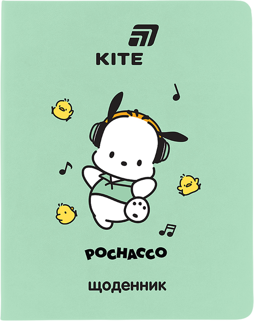 Щоденник шкільний Kite Pochacco м'яка обкладинка (PC26-283) - Фото 1 Щоденник шкільний Kite Pochacco м'яка обкладинка (PC26-283) - зображення 1