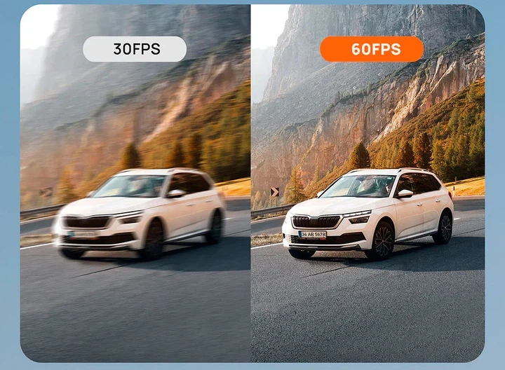 Автомобильный видеорегистратор Xiaomi 70mai Dash Cam 4K A810 + задняя камера RC12 + 4g модуль UP04 - изображение 4