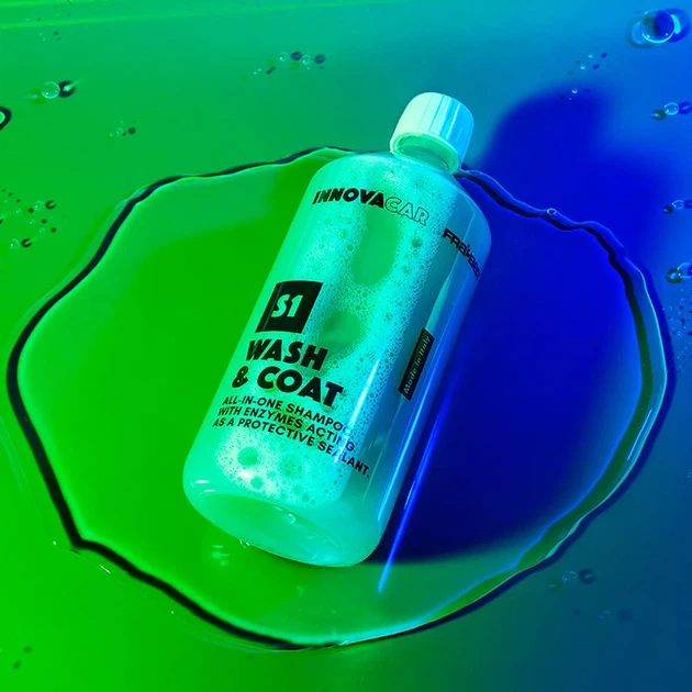 Керамический шампунь для ручной мойки Innovacar S1 Wash & Coat 1 л - изображение 2