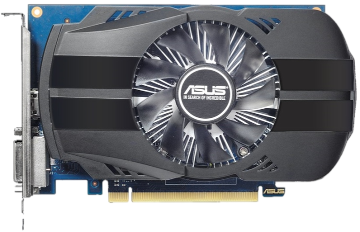 Відеокарта GeForce GT 1030 2GB Asus Phoenix OC (PH-GT1030-O2G) Б/В - изображение 2