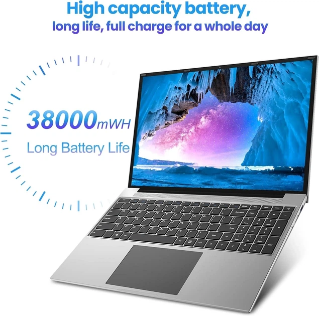 Ноутбук 16" Jumper EZbook S7 Max Intel N150 RAM 16GB eMMC 128GB + SSD 1TB Windows 11 (UKR) - изображение 7