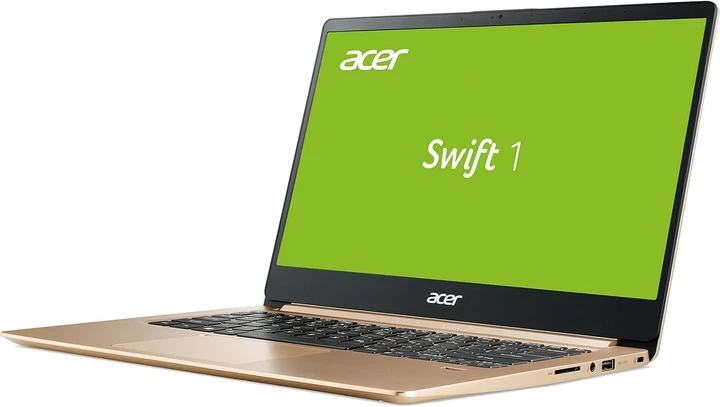 Ноутбук 14'' Acer Swift 1 (SF114-32-P9Y2) Intel Pentium N5000 RAM 4GB SSD 256GB 12ч батарея Windows 11 (UKR) - изображение 4