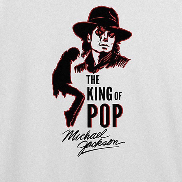 Футболка жіноча з принтом ТiШОТКА The King of Pop Michael Jackson L Білий Стандарт (1033415384) - Фото 4 Футболка жіноча з принтом ТiШОТКА The King of Pop Michael Jackson L Білий Стандарт (1033415384) - зображення 4