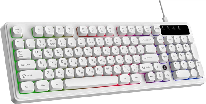 Klawiatura przewodowa Ajazz AF98 USB White (AF98-W) - obraz 2