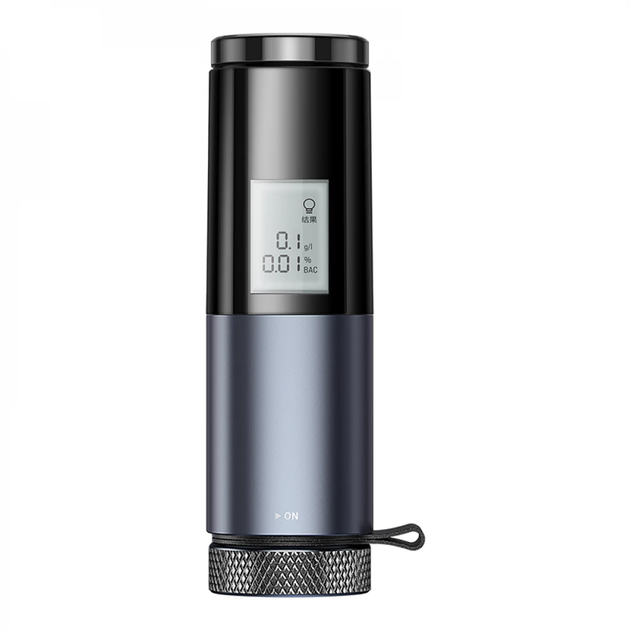 Портативний автомобільний алкотестер Baseus Digital Alcohol Tester Black CRCX-01 - изображение 3