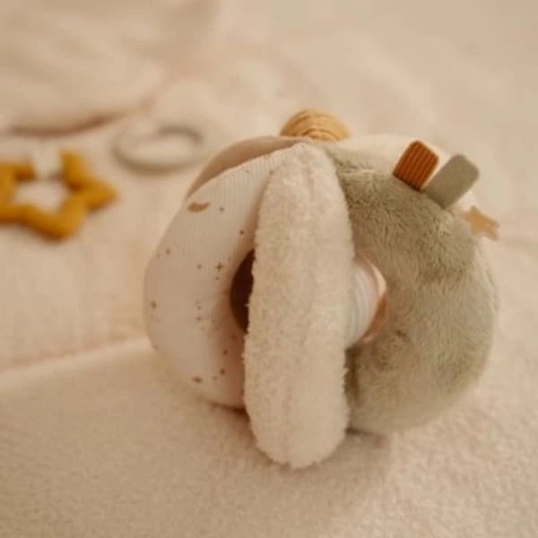 Piłeczka sensoryczno-rozwojowa Little Dutch Newborn Naturals (LD8425) (8713291884250) - Zdjęcie 3 Piłeczka sensoryczno-rozwojowa Little Dutch Newborn Naturals (LD8425) (8713291884250) - obraz 3