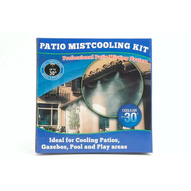 Система туманообразования Patio Mistcooling Kit 20 м для сада, беседки и террасы - Фото 3 Система туманообразования Patio Mistcooling Kit 20 м для сада, беседки и террасы - изображение 3