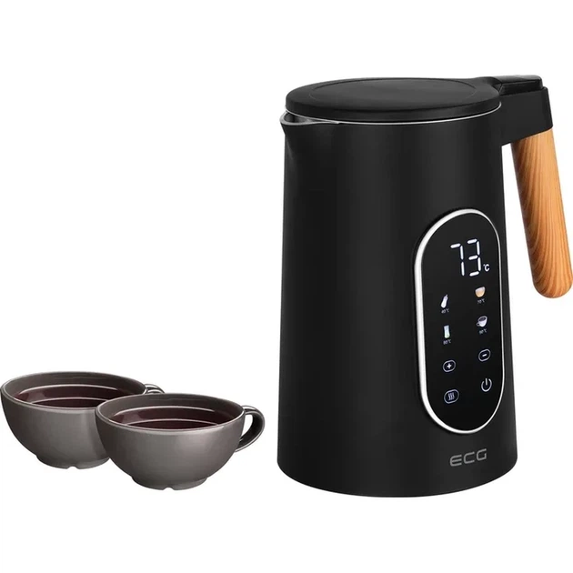Електричний Чайник ECG RK 1799 Smart Black - изображение 2
