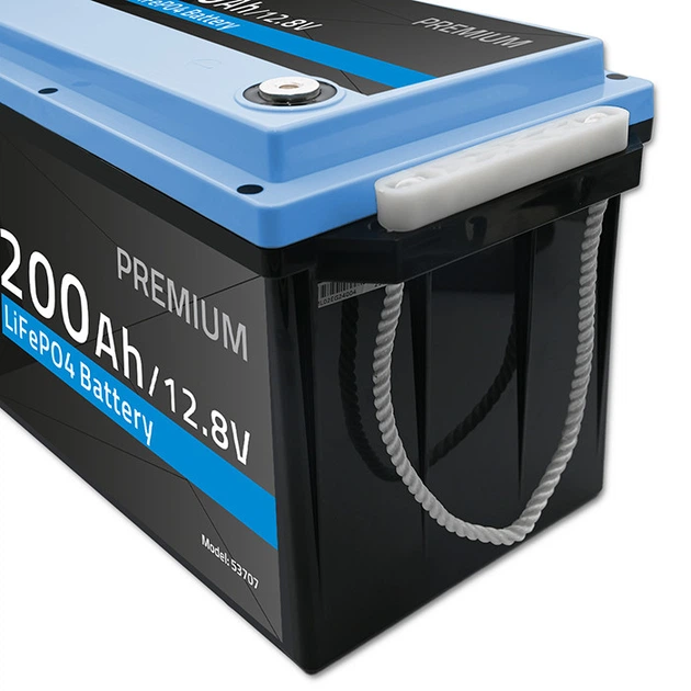 Akumulator Qoltec LiFePO4 Litowo-Żelazowo-Fosforanowy 12.8V 200Ah 2560Wh BMS 53707 (5901878537078) - obraz 2