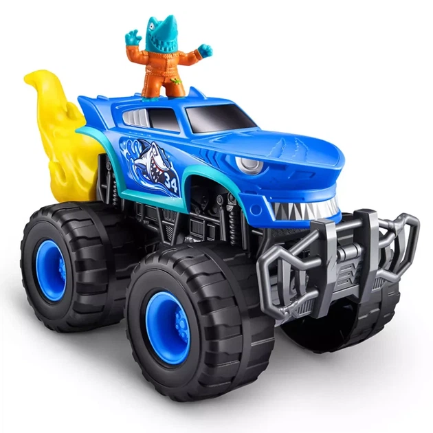 Ігровий набір Smashers Monster Wheels Шарк Трек (74103D) - зображення 9