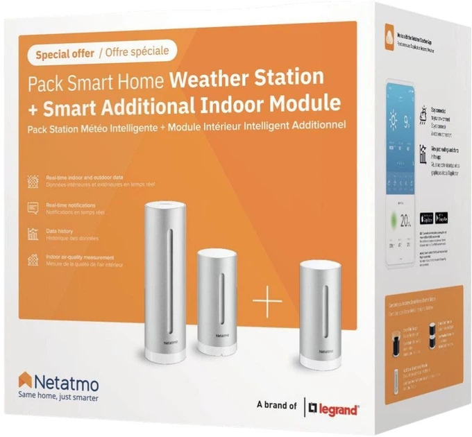 Czujniki Wi-Fi Netatmo NBU-NWS-NIM - obraz 3