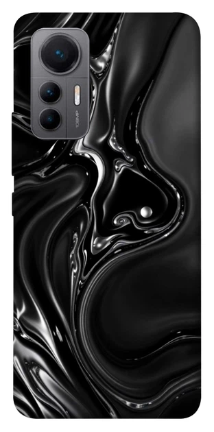Чехол Black Liquid для Xiaomi 12 Lite - Фото 1 Чехол Black Liquid для Xiaomi 12 Lite - изображение 1