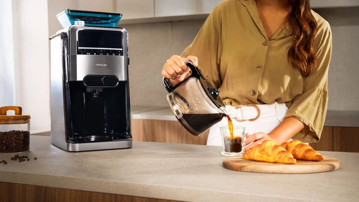 Ekspres do kawy Cecotec Coffee 66 Grind & Brew (01854) - Zdjęcie 6 Ekspres do kawy Cecotec Coffee 66 Grind & Brew (01854) - obraz 6