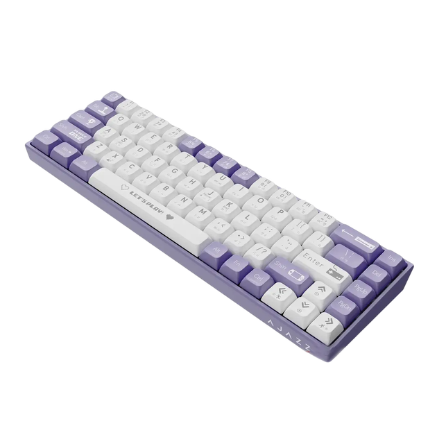 Ігрова механічна клавіатура AJAZZ AK680 з RGB Brown Switch - зображення 3