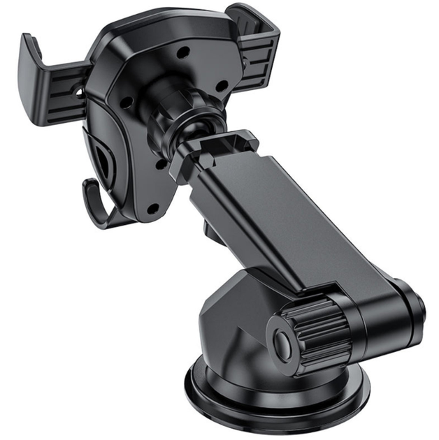 Держатель для телефона автодержатель BOROFONE BH38 Magic bay Black (6931474742490) - Фото 2 Держатель для телефона автодержатель BOROFONE BH38 Magic bay Black (6931474742490) - изображение 2
