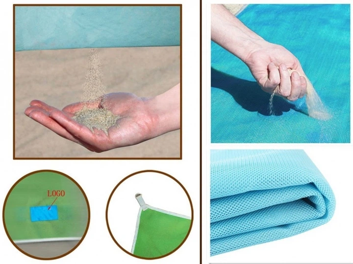 Пляжная подстилка антипесок Sand free 150x200см - Фото 6 Пляжная подстилка антипесок Sand free 150x200см - изображение 6