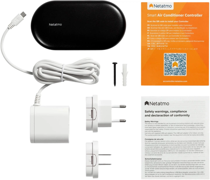 Smart sterownik klimatyzatora Netatmo Smart AC Controller (3700730504904) - obraz 7