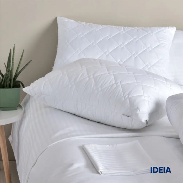 Подушка готельної серії IDEIA Standart Plus IDEIA 70х70 см Білий 000042083 - зображення 4