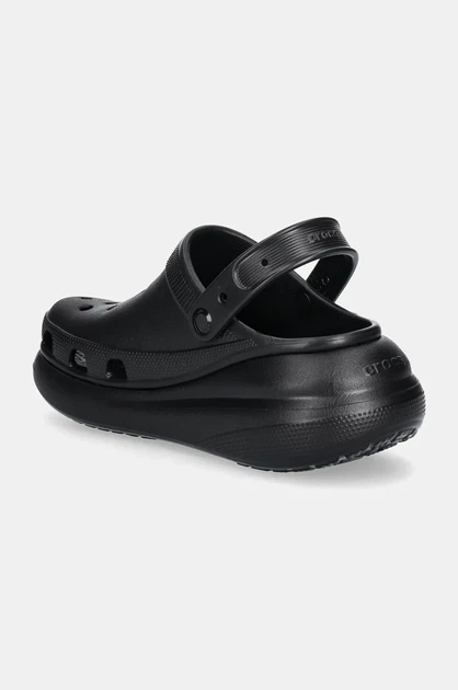 Жіночі крокси на платформі Crocs Classic Crush Clogs, Чорні, 207521-100, (M4/W6), 36-37, 22см - Фото 4 Жіночі крокси на платформі Crocs Classic Crush Clogs, Чорні, 207521-100, (M4/W6), 36-37, 22см - зображення 4