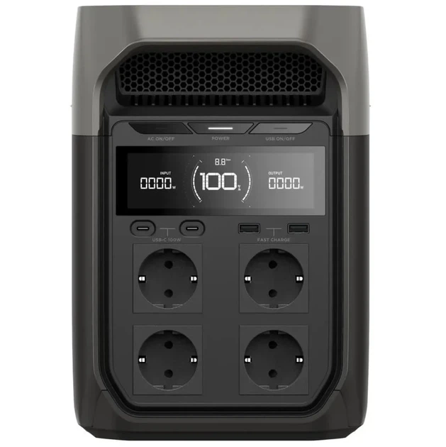 Зарядна станція EcoFlow DELTA 3 / 1800 Вт / 1024 Вт⋅год / LiFePO4 (777001) - зображення 2