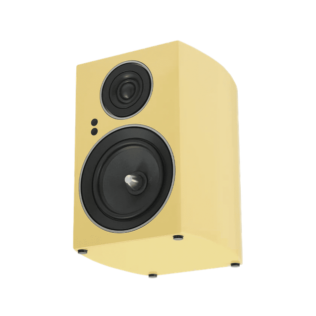 Полочная активная мультимедийная акустика Jamo C707PA MKII High Gloss Yellow - изображение 3
