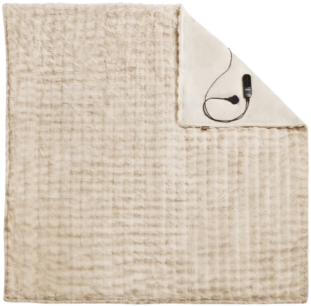 Koc elektryczny Duux 200 x 200 cm Beżowy - obraz 2