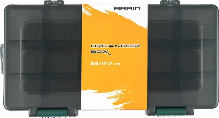 Коробка для рыбалки Brain Organizer Box #496 23х11х7cm - изображение 4