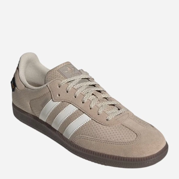 Sneakersy męskie do kostki adidas Samba Og IH6805 42 (8UK) Jasnobrązowe (4068812304668) - Zdjęcie 2 Sneakersy męskie do kostki adidas Samba Og IH6805 42 (8UK) Jasnobrązowe (4068812304668) - obraz 2
