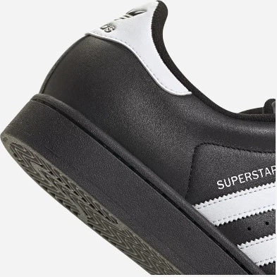 Жіночі кеди низькі adidas Superstar Ii JI0079 39.5 (6UK) Чорні (4067898775904) - зображення 9