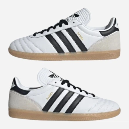 Sneakersy damskie do kostki adidas Samba Jp JQ9055 37.5 (4.5UK) Białe (4068803655304) - obraz 6