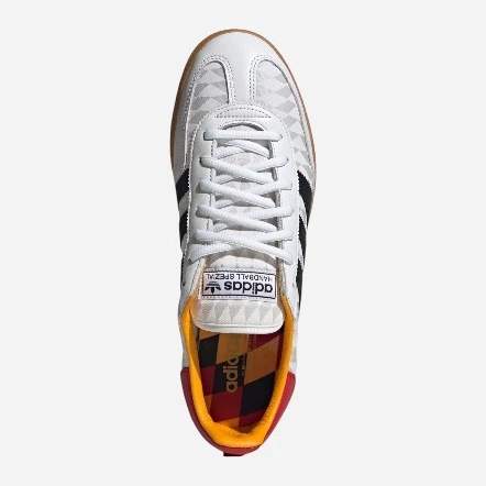 Sneakersy męskie do kostki adidas Handball Spezial KI6052 41.5 (7.5UK) Białe (4068812158018) - obraz 5