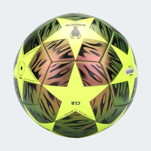 М'яч футбольний Adidas UCL Club, розмір 5, тренувальний, у стилі Ліги чемпіонів, для тренувань і матчів (JX9092-5) - Фото 5 М'яч футбольний Adidas UCL Club, розмір 5, тренувальний, у стилі Ліги чемпіонів, для тренувань і матчів (JX9092-5) - зображення 5