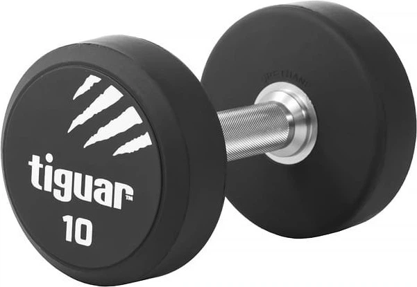 Гантель Tiguar PU 10 кг TI-WHPU0100 (5902860490593) - Фото 1 Гантель Tiguar PU 10 кг TI-WHPU0100 (5902860490593) - зображення 1