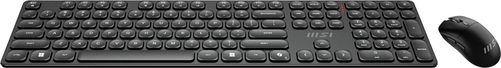 Zestaw przewodowy MSI FORGE K210 W Combo Wireless Black (FORGE K210 W COMBO US) - obraz 3