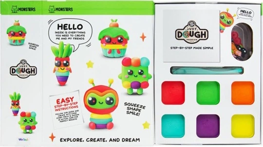 Zestaw kreatywny WeCool Just Dough: Kosmita 1134121 (5056577766783) - obraz 5
